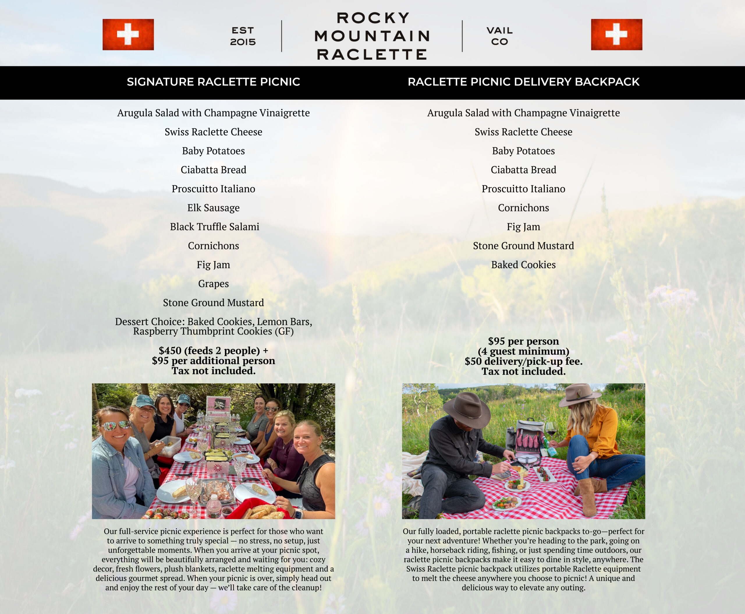 25:26 Rocky Mountain Raclette Picnic